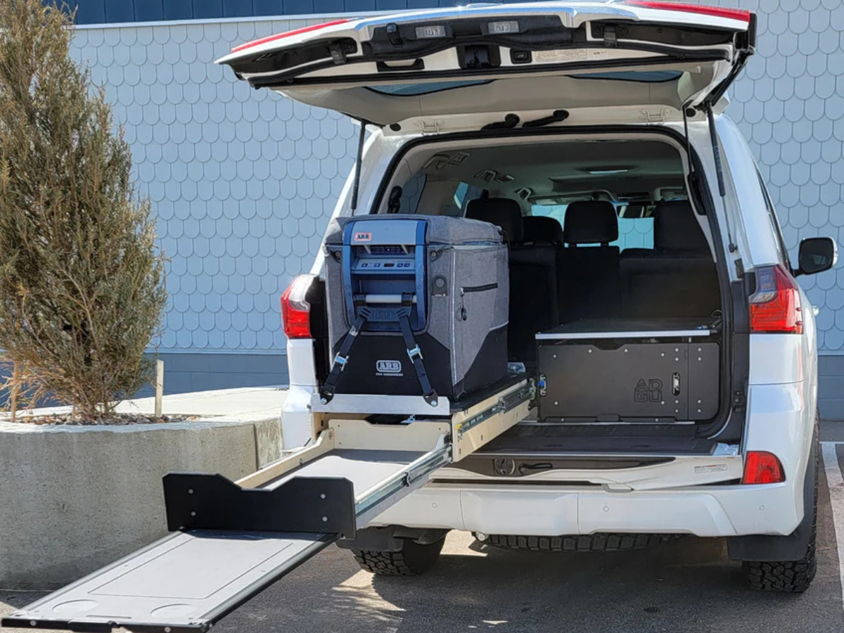 Toyota Tacoma storage