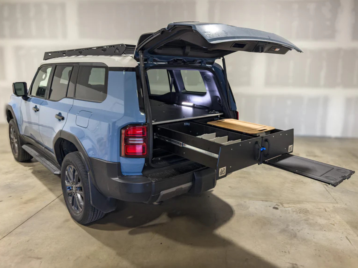 land cruiser 250 drawer system 