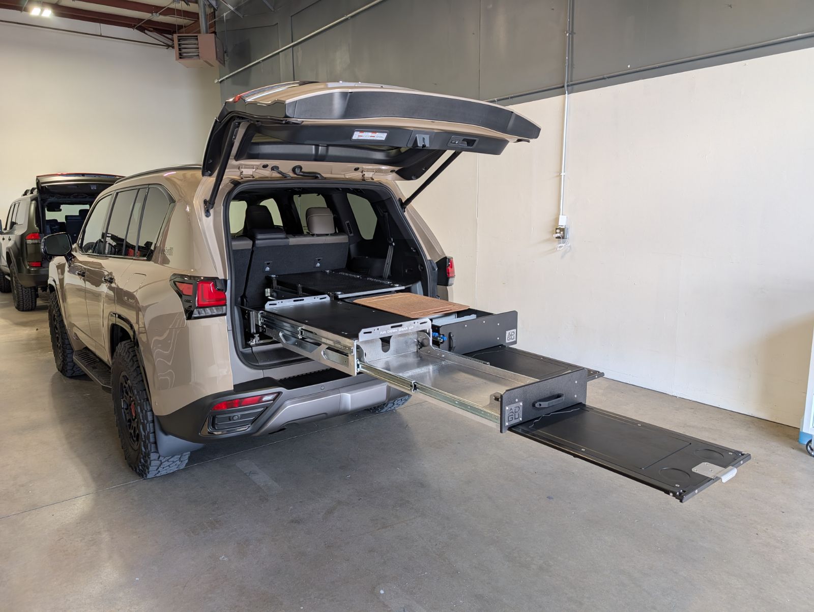 Lexus LX700H Dedicated Kitchen Plus Drawer and Slide Out Table