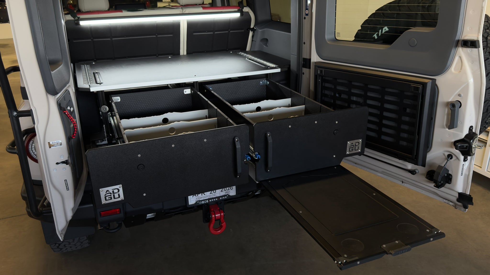 SS1 - Silent Storage Drawer System - Ineos Grenadier