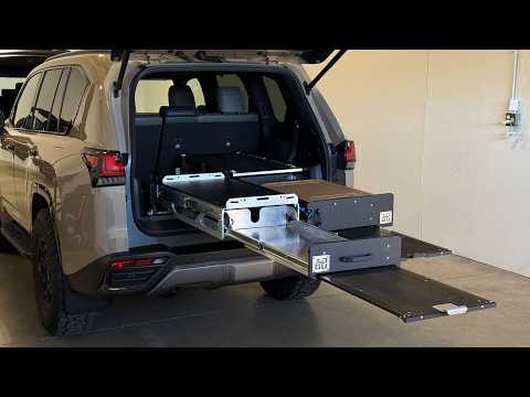 Lexus LX700H Dedicated Kitchen Plus Drawer and Slide Out Table